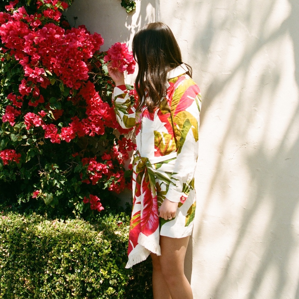 FARM Rio White Forest Mini Dress - Picture 3 of 7